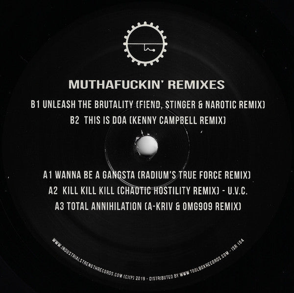 Disciples Of Annihilation – Muthafuckin' Remixes