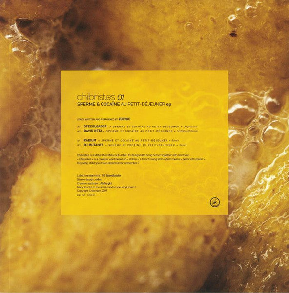 Speedloader* – Sperme & Cocaïne Au Petit-Déjeuner EP