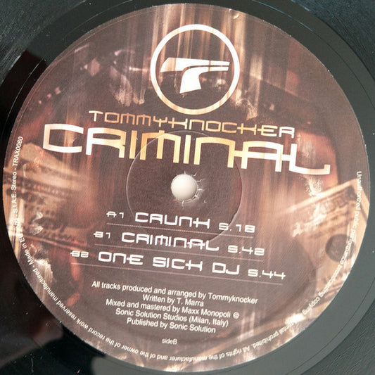 Tommyknocker – Criminal