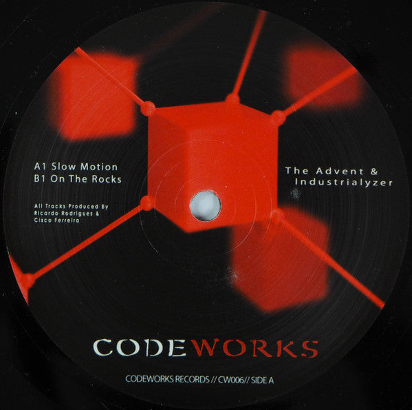 Codeworks Records ‎006 The Advent & Industrialyzer* – Slow Motion / On The Rocks