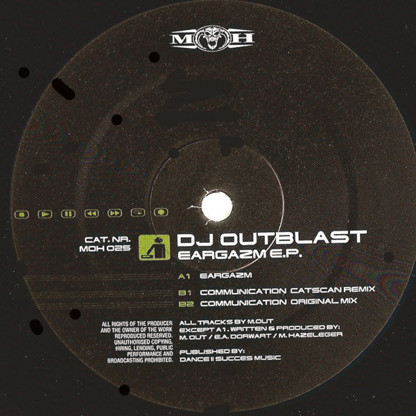 DJ Outblast – Eargazm E.P.