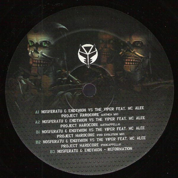Bionic 012 Nosferatu & Endymion Vs The Viper Feat. MC Alee ‎– Project Hardcore.NL The Anthem