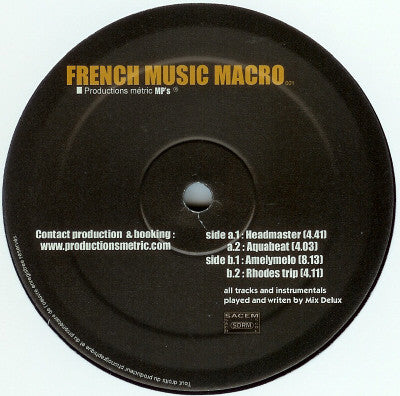 Mix Delux – French Music Macro 001